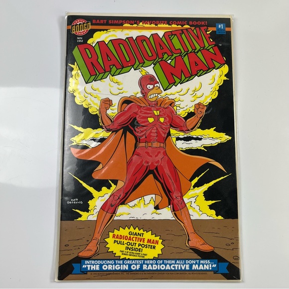 Radioactive man Matt Groening #1 bongo comics 1953 - Picture 4 of 5